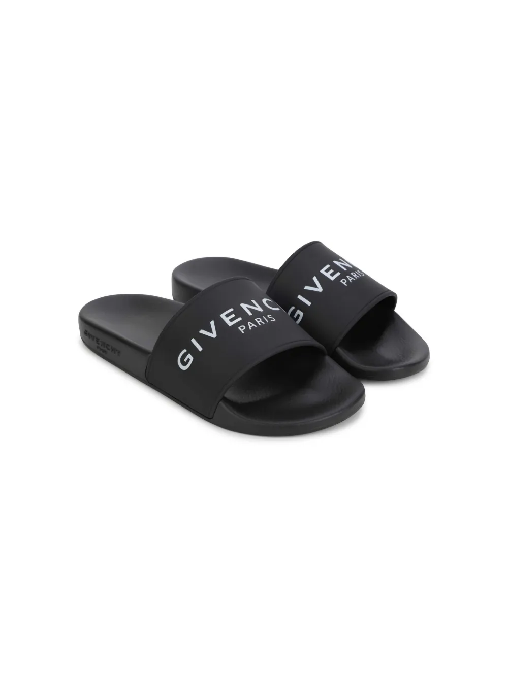 

Шлепанцы Aqua с логотипом Givenchy Kids, черный