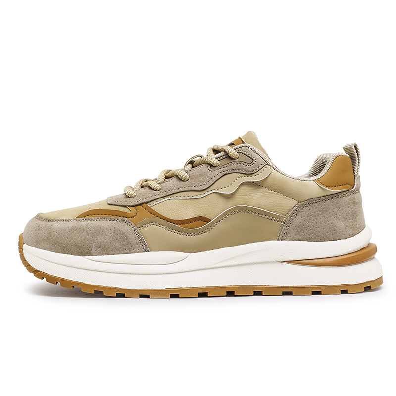 

Кроссовки мужские Lifestyle Shoes Men Low-Top G.N.Shijia, бежевый/коричневый