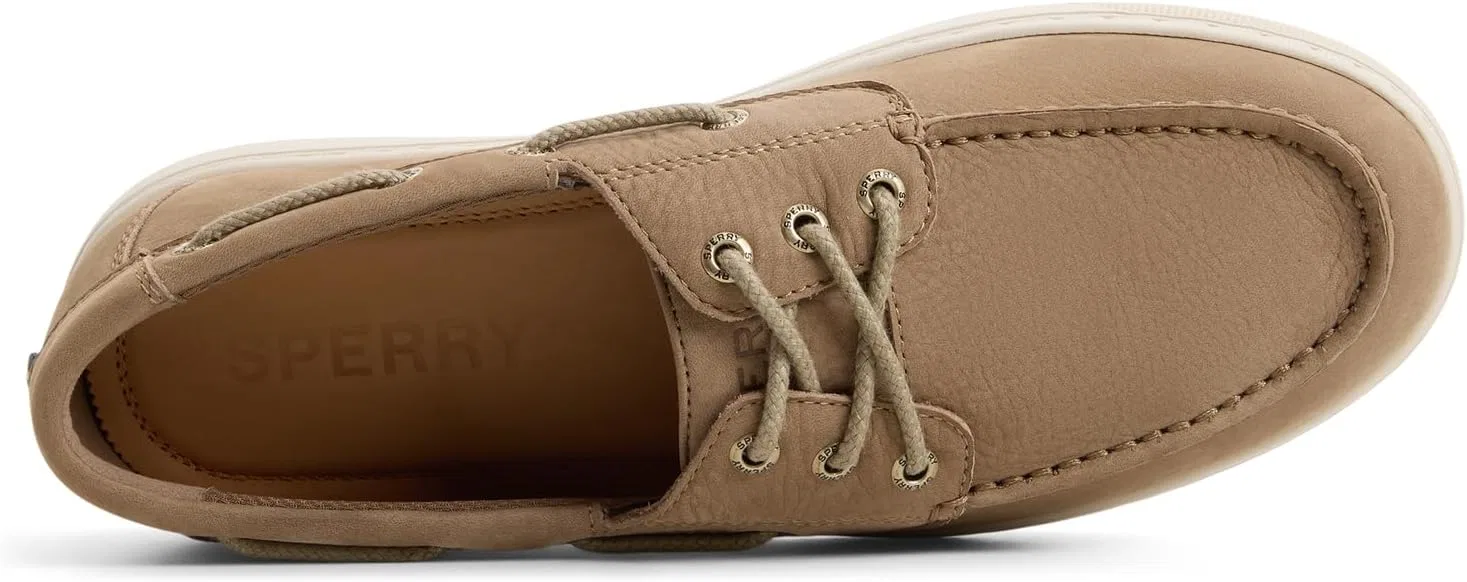 Мокасины кожаные Sperry, Taupe — фото 4