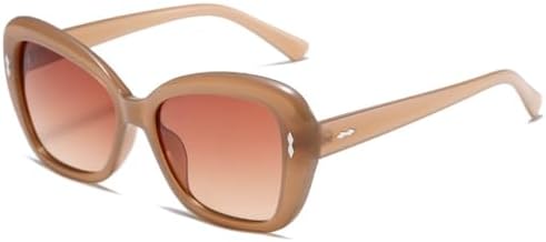 

Модные солнцезащитные очки конфетных цветов 2026 года для женщин и мужчин, ретро-очки в стиле «кошачий глаз», винтажные солнцезащитные очки для создания стильного образа MTZJH, C5