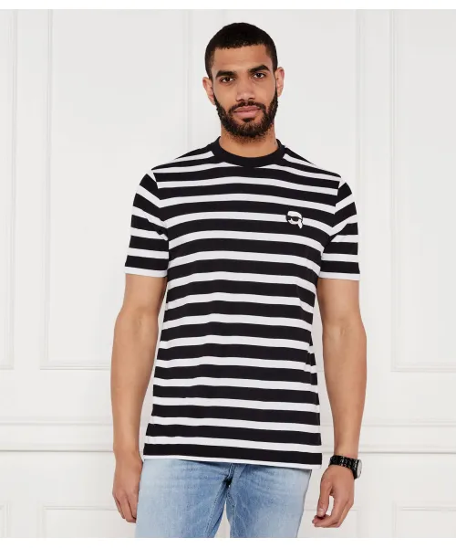 

Футболка Regular fit Karl Lagerfeld, черный
