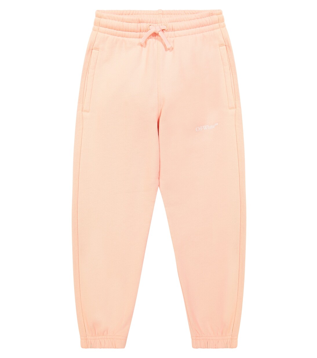 

Спортивные брюки bookish diag из джерси Off-White Kids, розовый