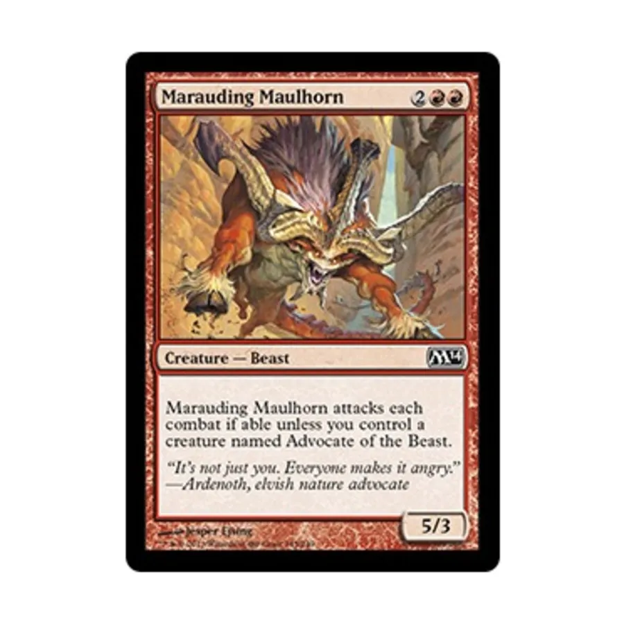 

CCG Мародёрский Молхорн (клавиша C), MTG - Magic 2014