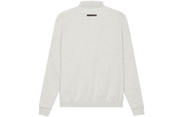 Пуловер с высоким воротником Fear Of God Essentials, Овсяный — фото 3
