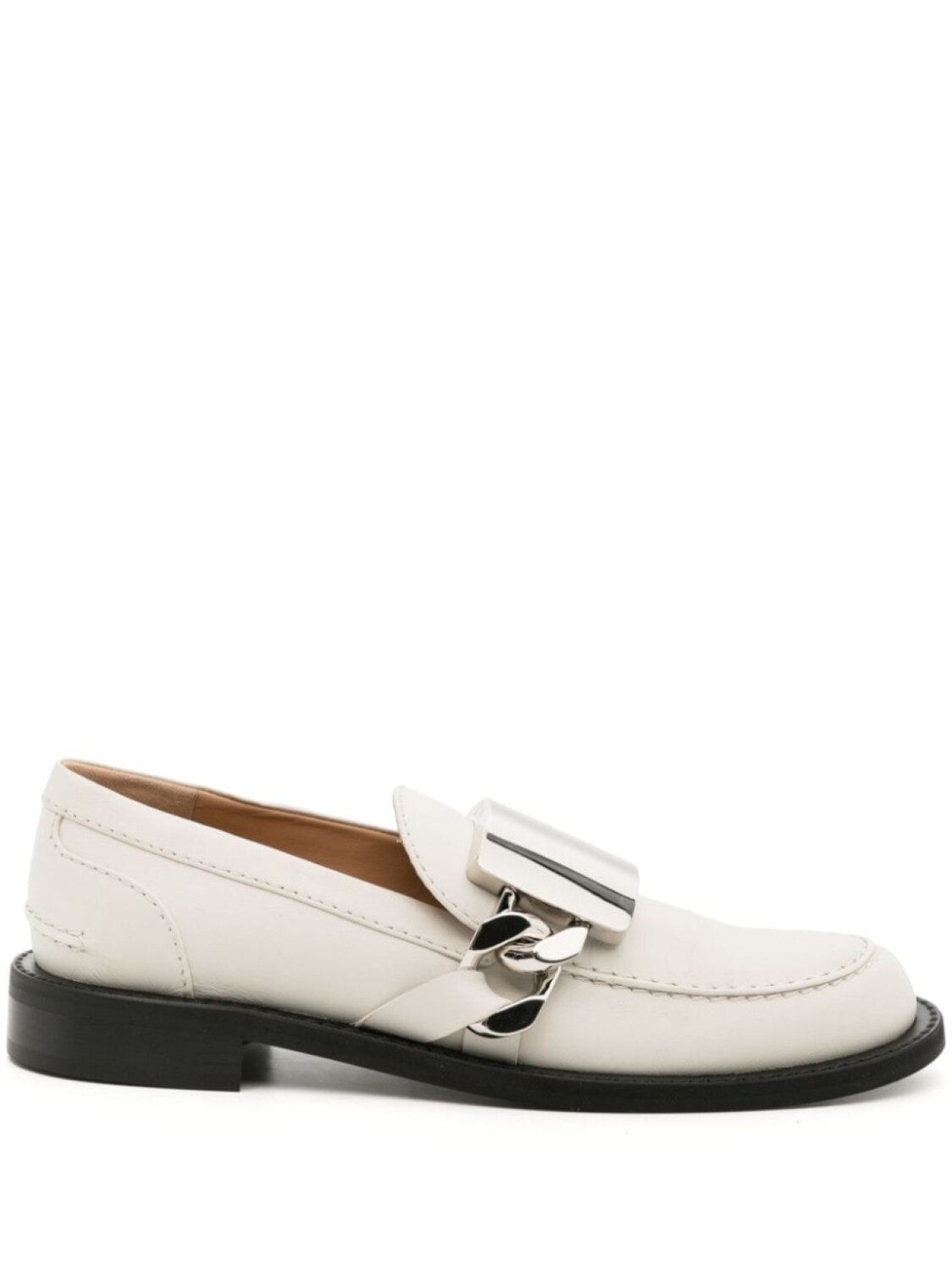 

JW Anderson лоферы Gourmet с пряжкой, белый