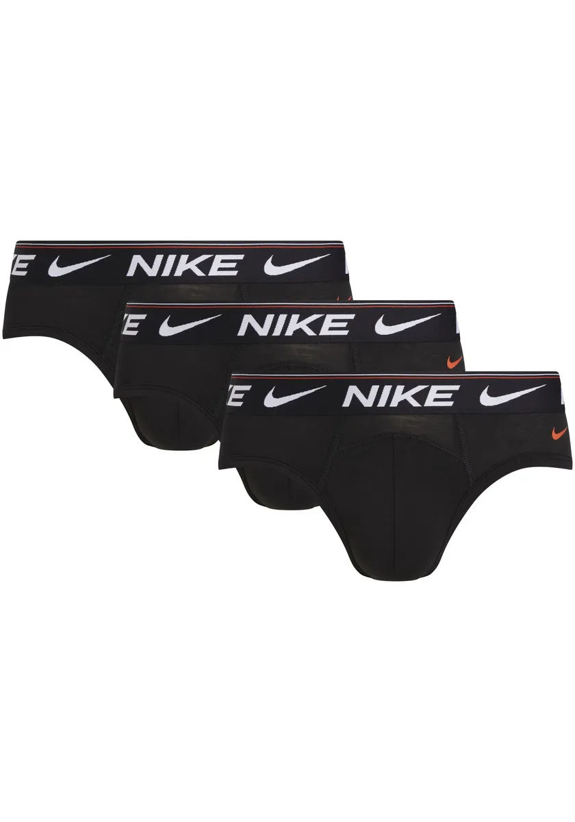 

NIKE Underwear Трусы "HIP BRIEF 3PK" (упаковка, 3 шт., 3 шт.), с надписью-логотипом, черный