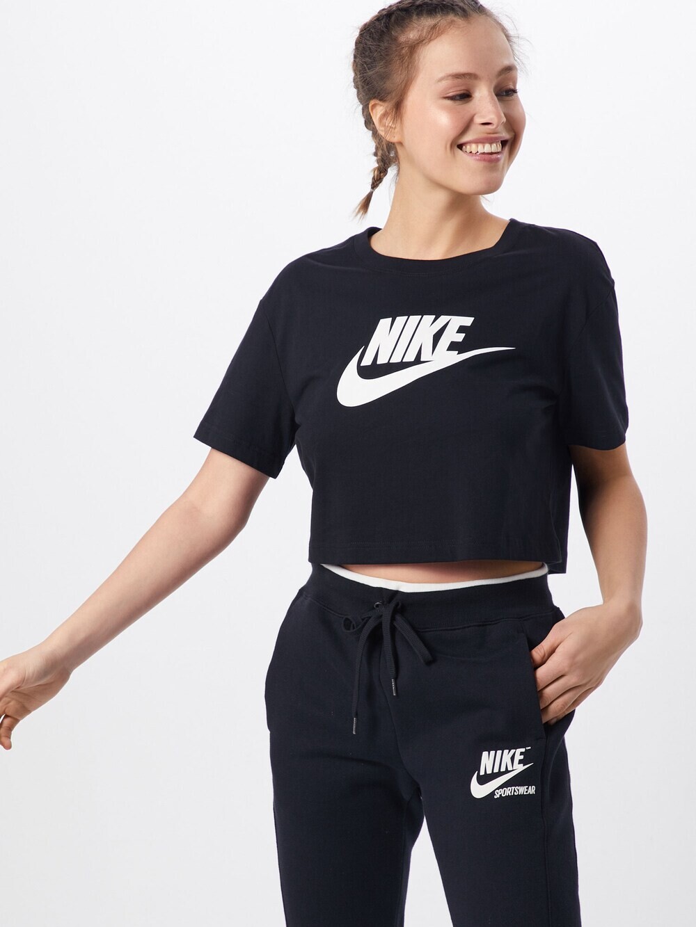 Рубашка Nike, черный — фото 2