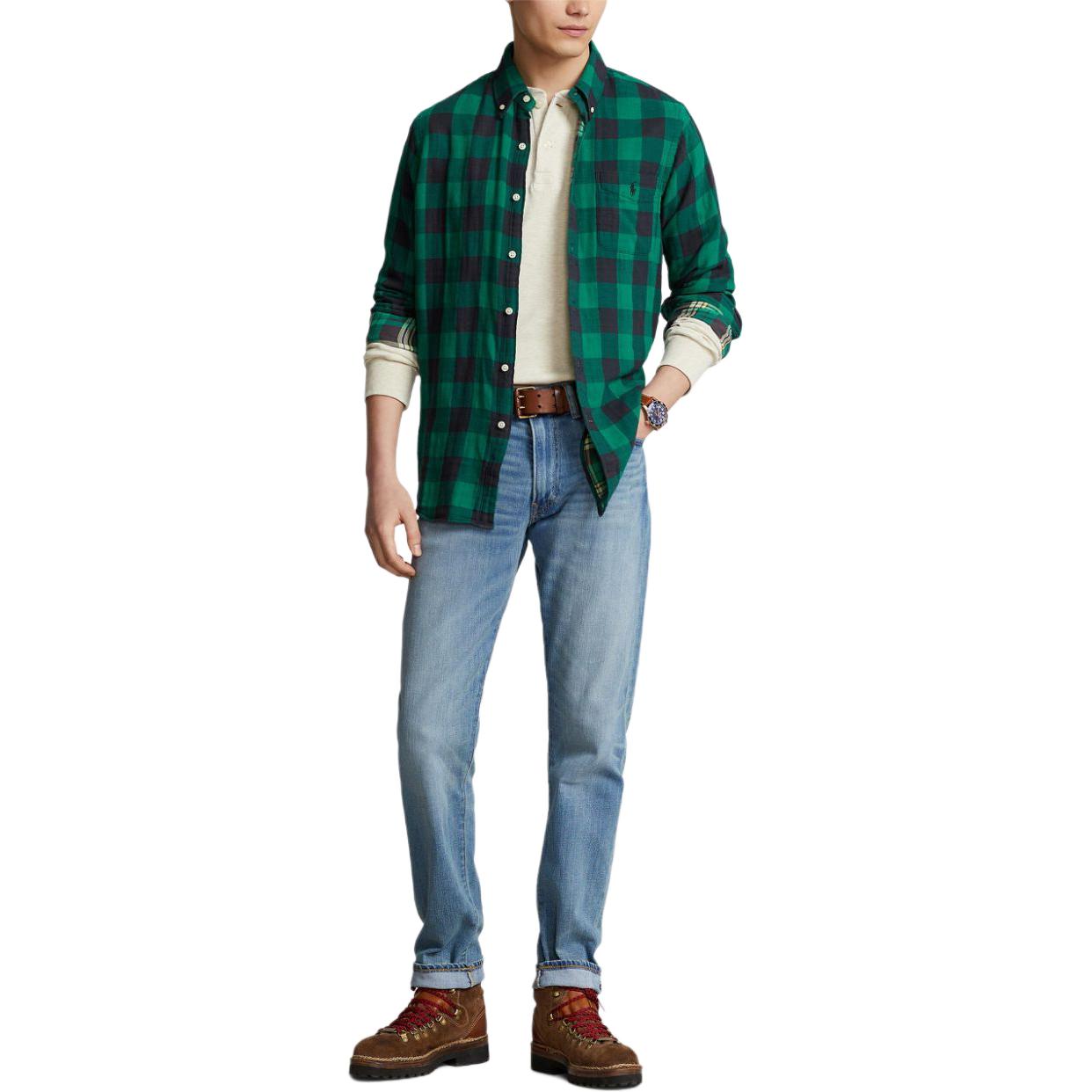 Прямые джинсы Parkside Polo Ralph Lauren — фото 4
