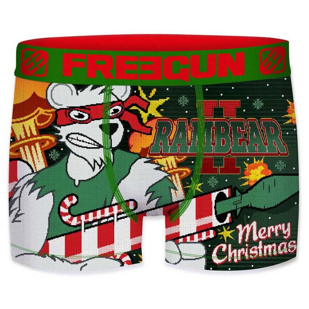 

Трусы-боксеры Freegun Christmas, разноцветный