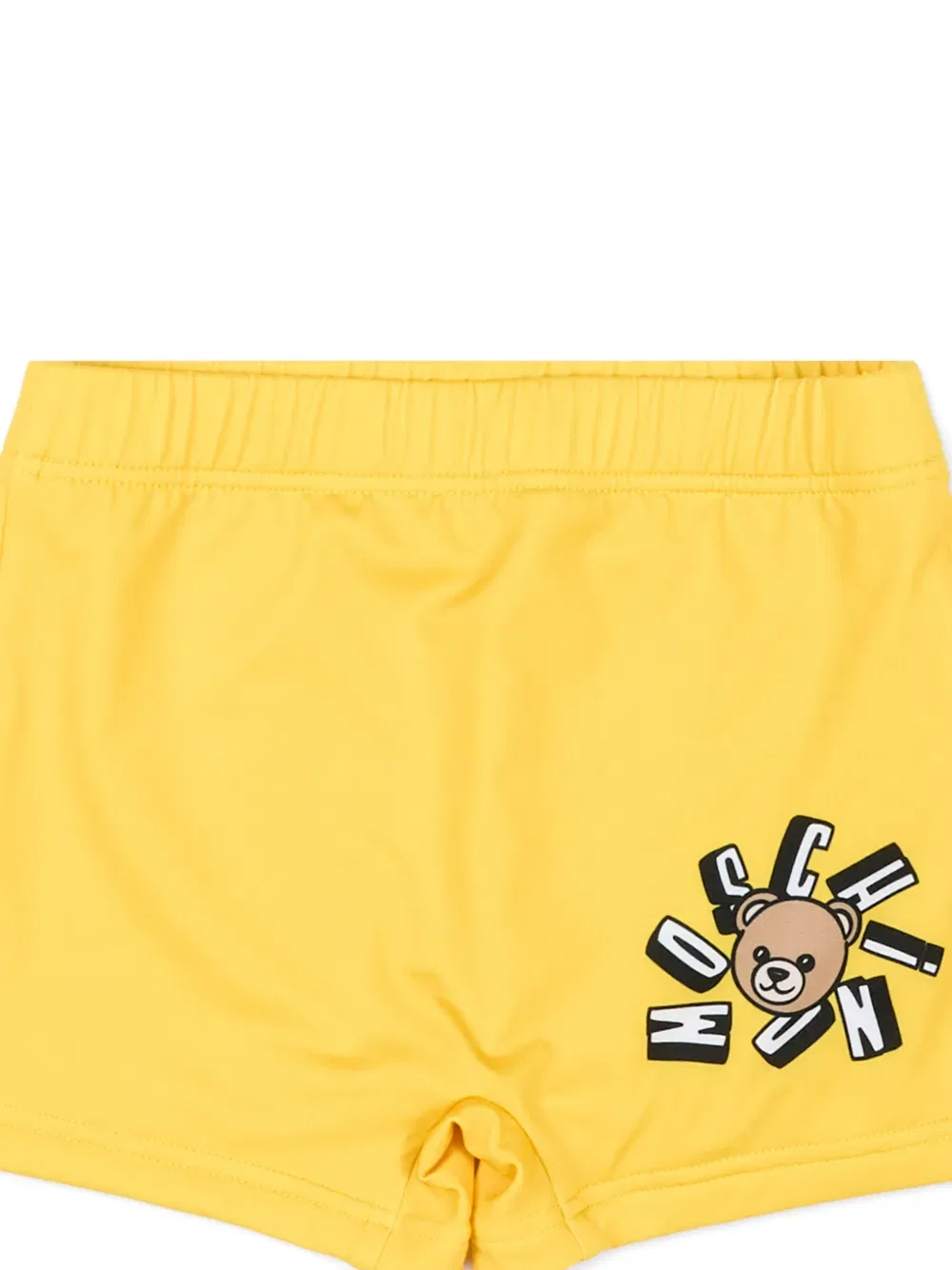 Плавки с принтом "плюшевый мишка" Moschino Kids, желтый — фото 3