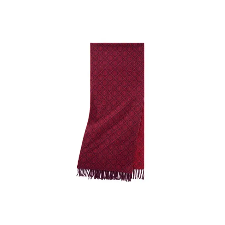 

TORY BURCH Кашемировый шарф унисекс красный, Red