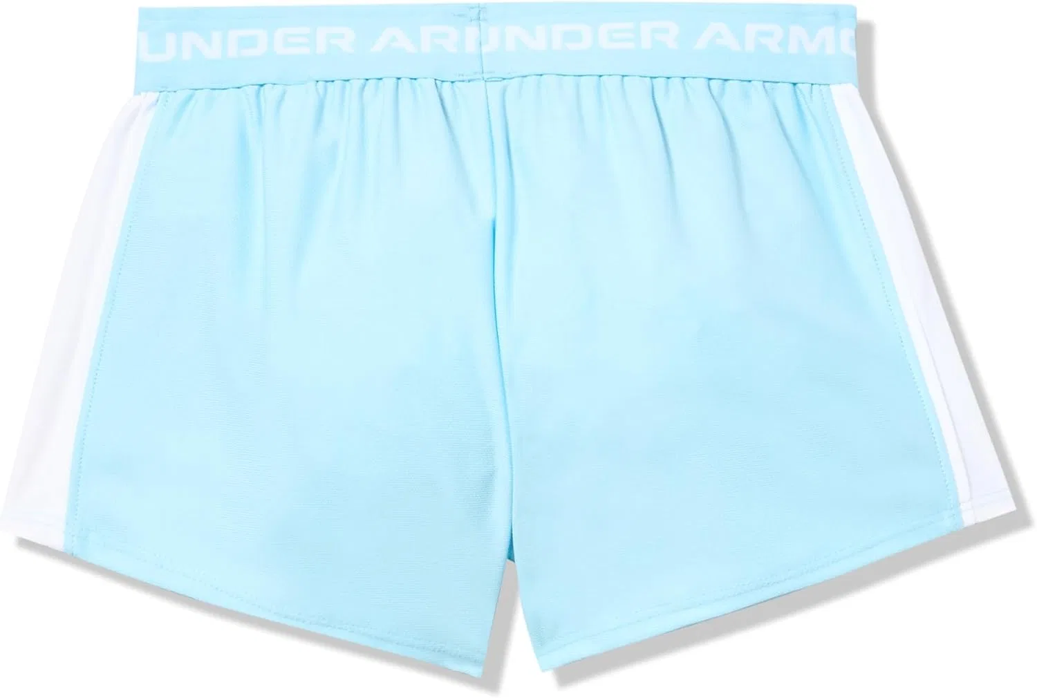 Детские шорты Under Armour Tech Play Up Logo Shorts (для девочек постарше), Stream/Blue Topaz — фото 3