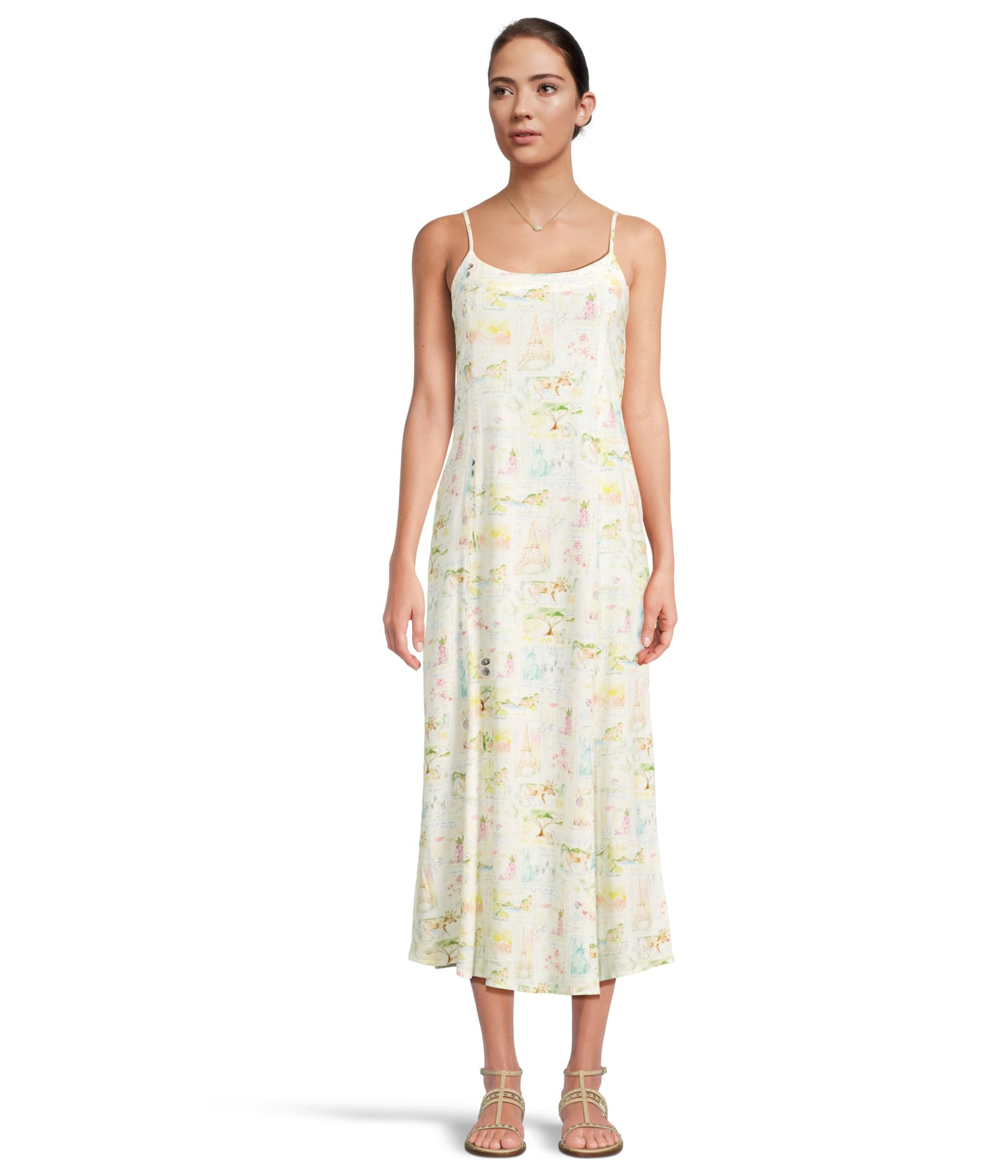 

Платье Splendid Coastal Postcard Dress, Stamp Print 1