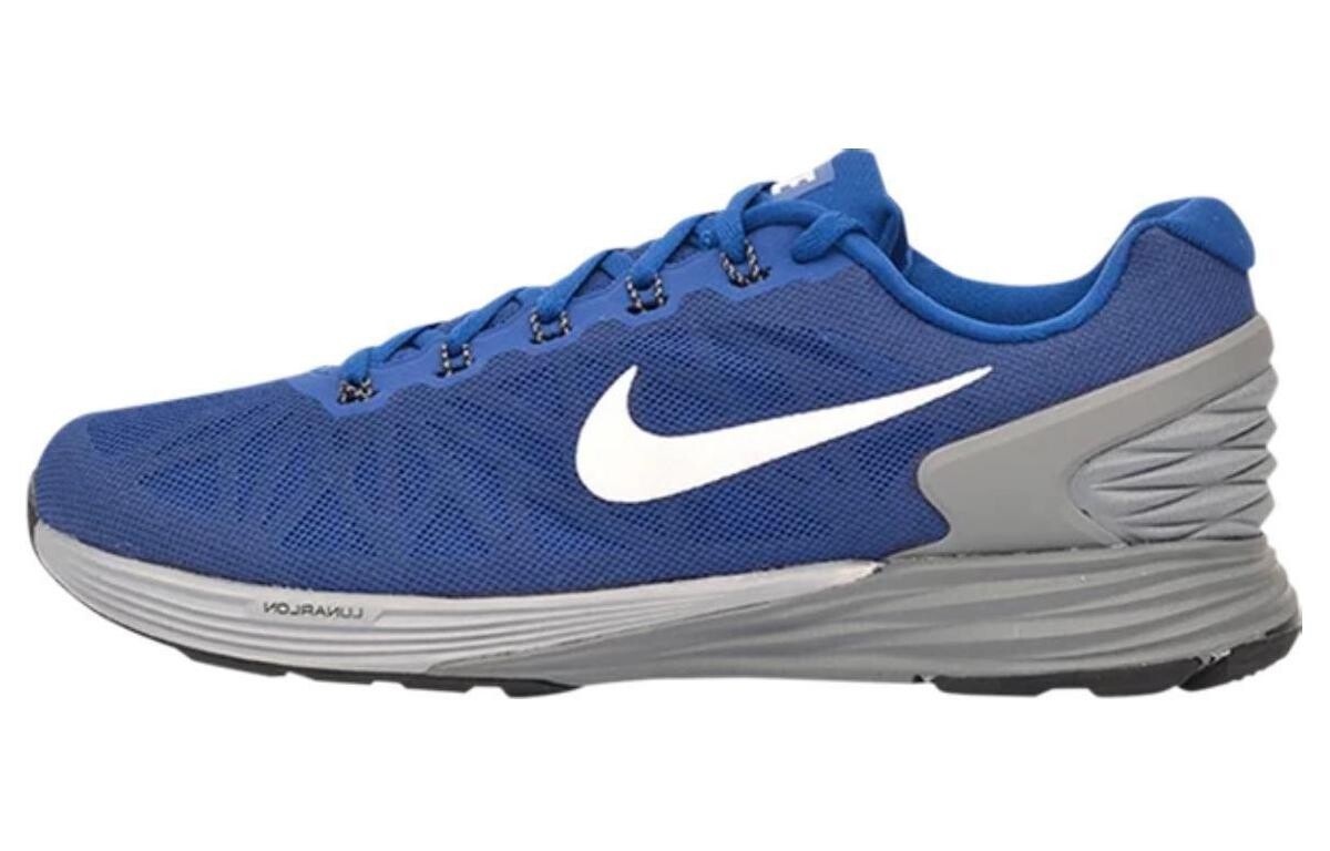 

Кроссовки мужские Lunarglide 6 с низким верхом, синие Nike