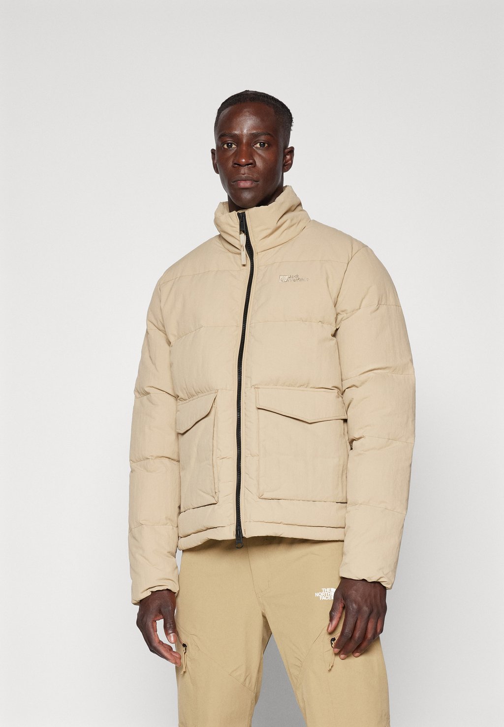 

Пуховик NORDLICHT JACKET Jack Wolfskin, бежевый