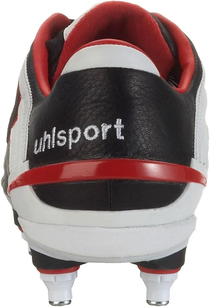 Футбольные спортивные кроссовки Uhlsport SC 100820001 унисекс для взрослых, Black Red01 — фото 3