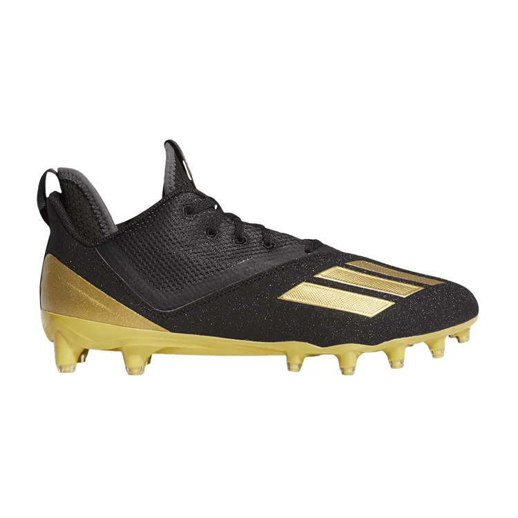 

Кроссовки Adizero Scorch 'Black Gold Metallic', черный
