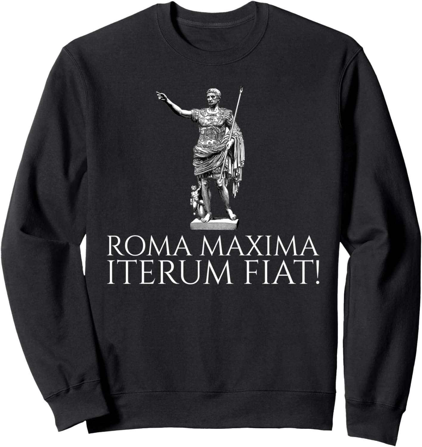 

Древний Рим - Roman Maxima Iterum Fiat! - Толстовка Augustus Caesar, черная (black 19-3911tcx), S Ancient Roman History Gifts & Latin Quotes, Черный, Древний Рим - Roman Maxima Iterum Fiat! - Толстовка Augustus Caesar, черная (black 19-3911tcx), S Ancient