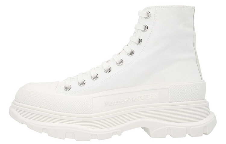 

Ботинки Alexander Mcqueen Slick Boot, белый