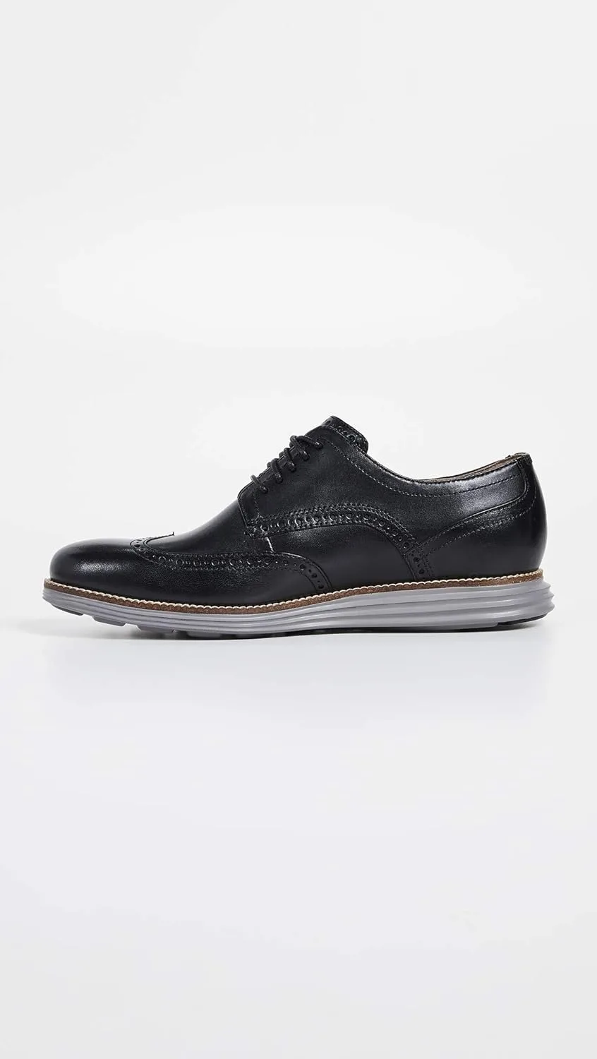 Мужские оксфорды Cole Haan Grand Tour Wingtip, черный — фото 4