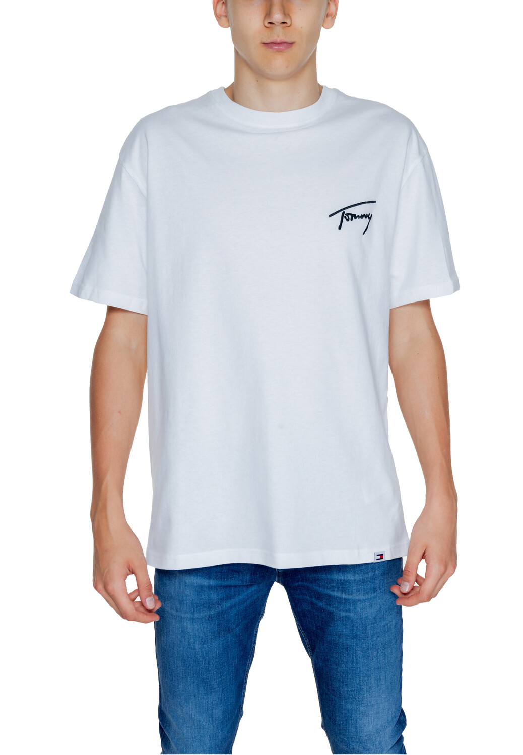 

Футболка мужская Tommy Jeans из органического хлопка, белый