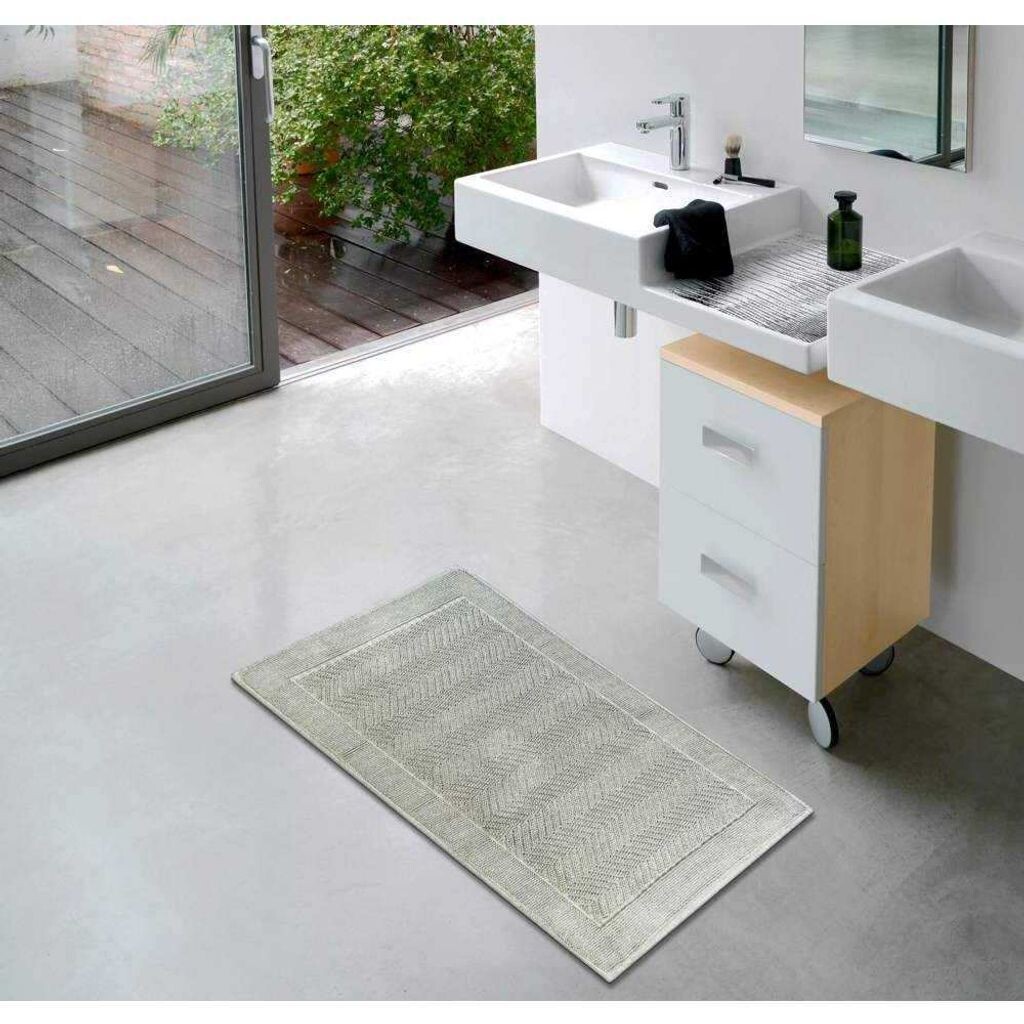 

Коврик для ванной etérea - Коврик для ванной 100% хлопок Эгельсбах серый, 50x80 см Etérea Himmlische Qualität