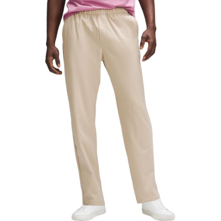 

Мужские повседневные брюки ABC Lululemon, светлый camel/trnh