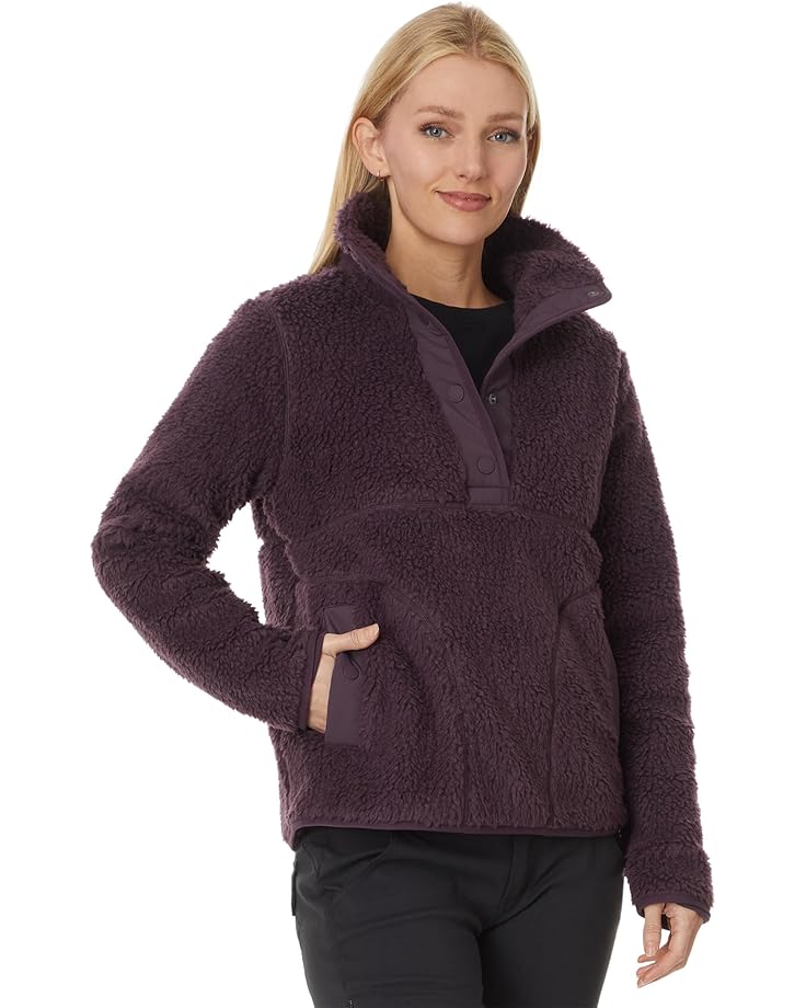 

Флис L.L.Bean Sherpa Fleece Pullover, цвет Eggplant