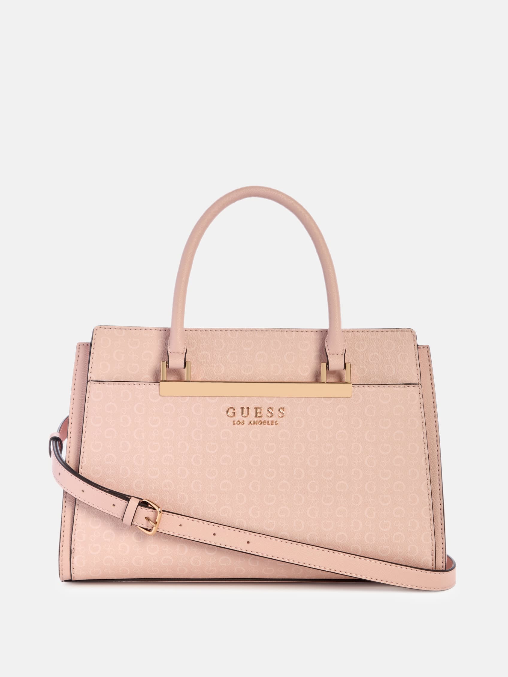 

Сумка-портфель Marva Logo Guess Factory, нежно-розовый