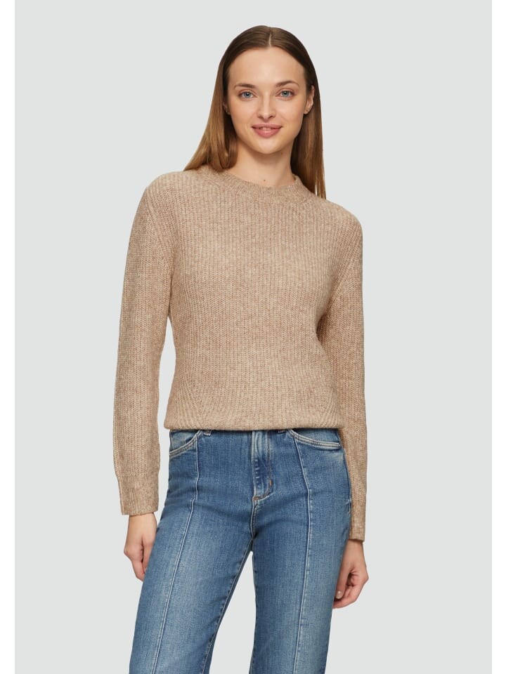 

Пуловер s.Oliver Strickpullover langarm, коричневый