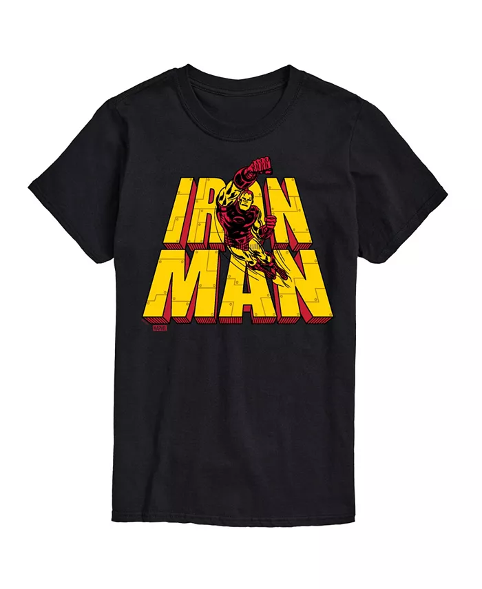 

Мужская футболка с коротким рукавом Iron Man AIRWAVES, черный