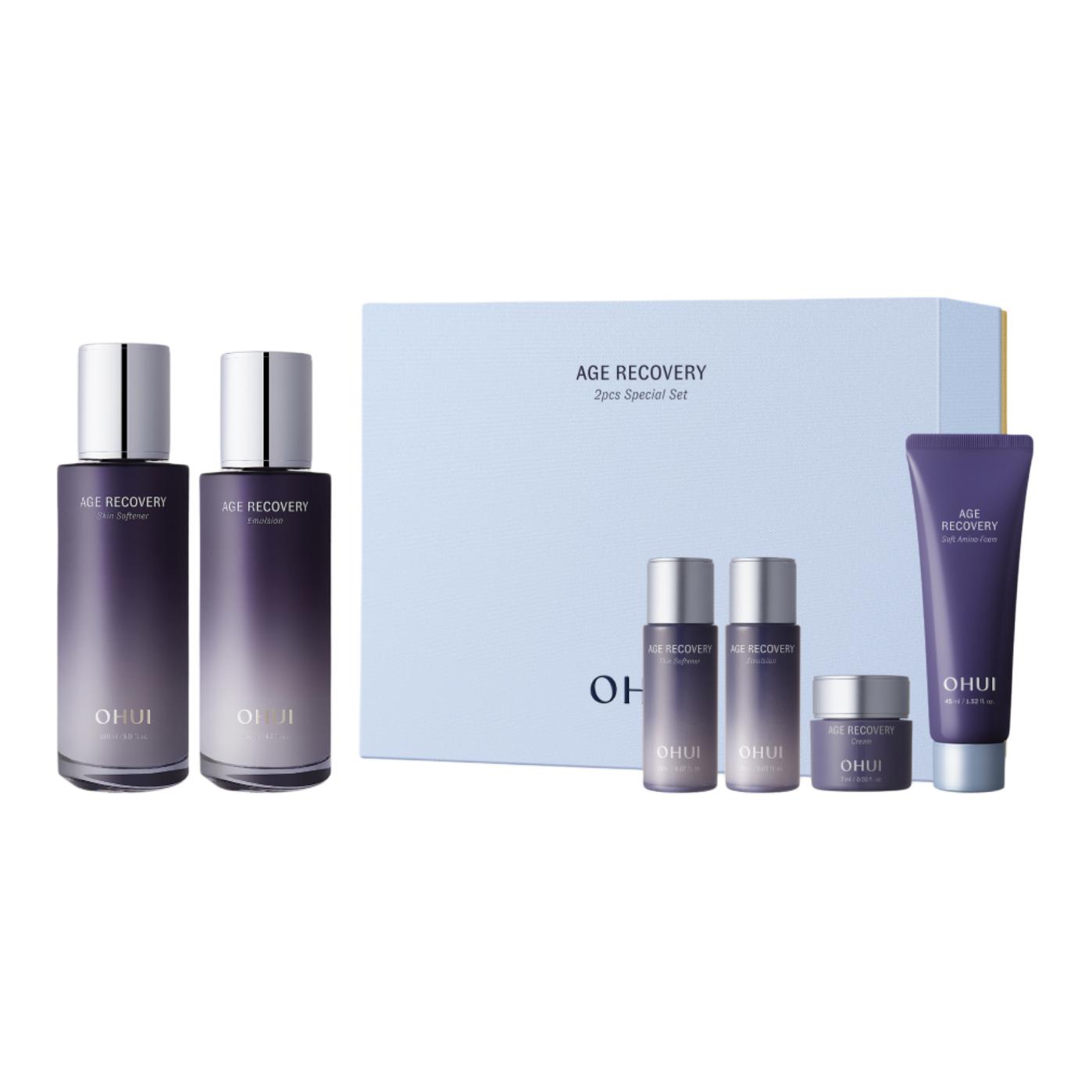 

Набор OUHUI Pure Time по уходу за кожей, увлажняющий и питающий, шесть предметов O HUI