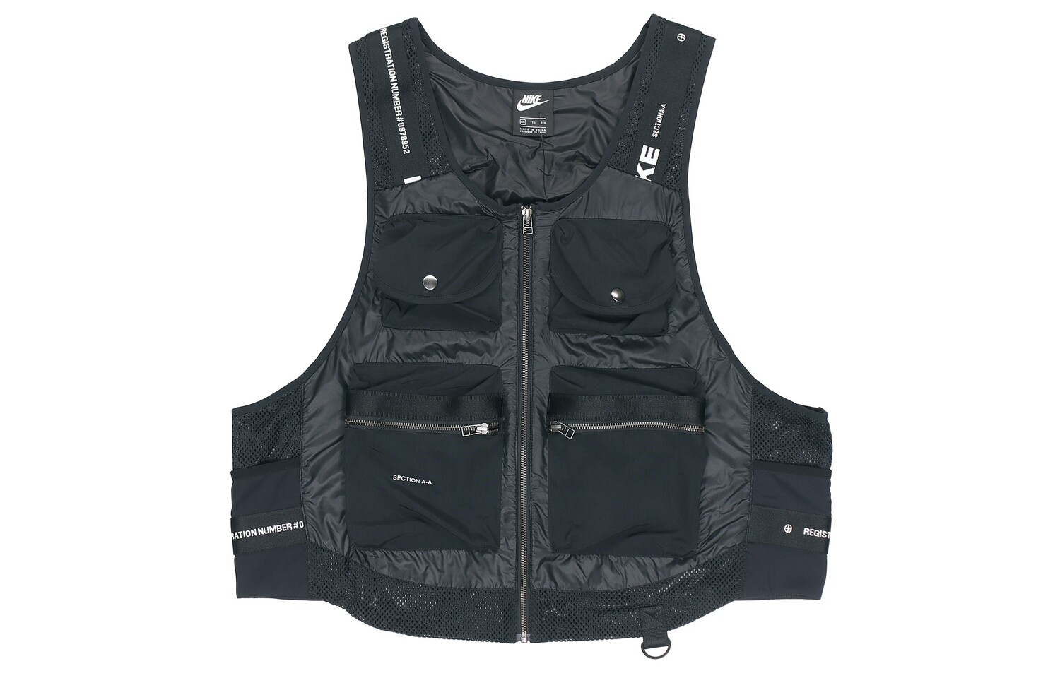 

Мужской жилет Nike, цвет Black