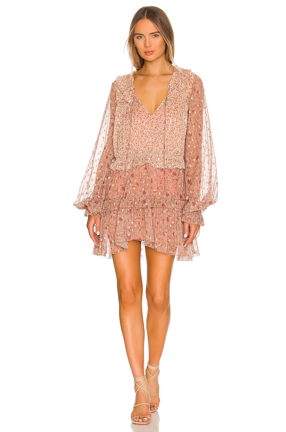 

Платье мини Tularosa Delphine, цвет Antoinetta Floral