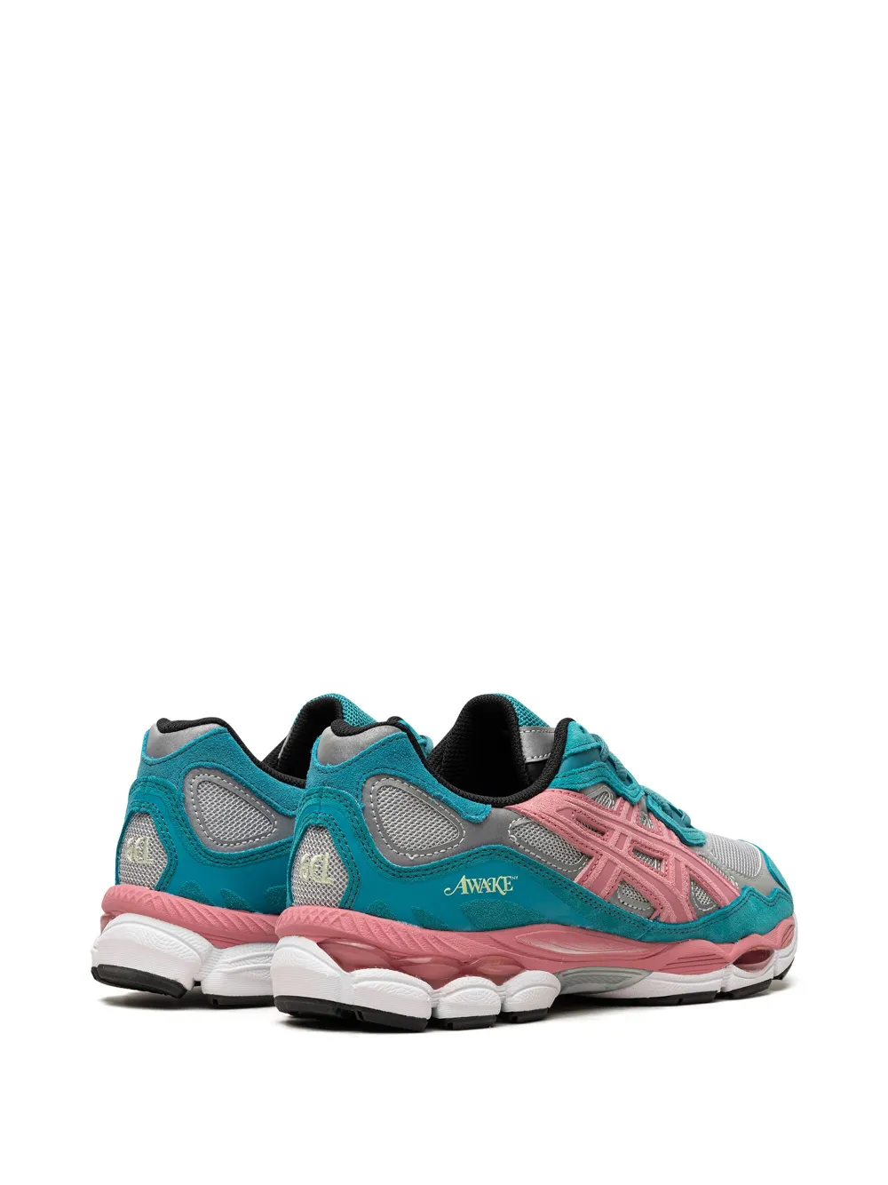 Кроссовки Gel-NYC Teal из коллаборации с Awake NY ASICS, синий — фото 3