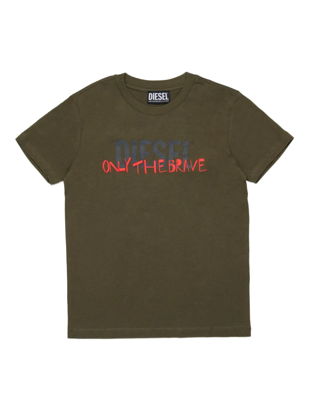 

Футболка с логотипом Diesel Kids, зеленый