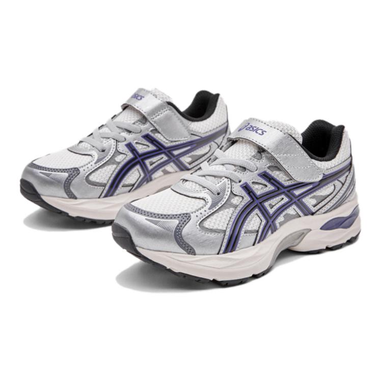 Кроссовки для бега Rebound Breathable Support Low Top для детей ASICS, белый/фиолетовый — фото 3