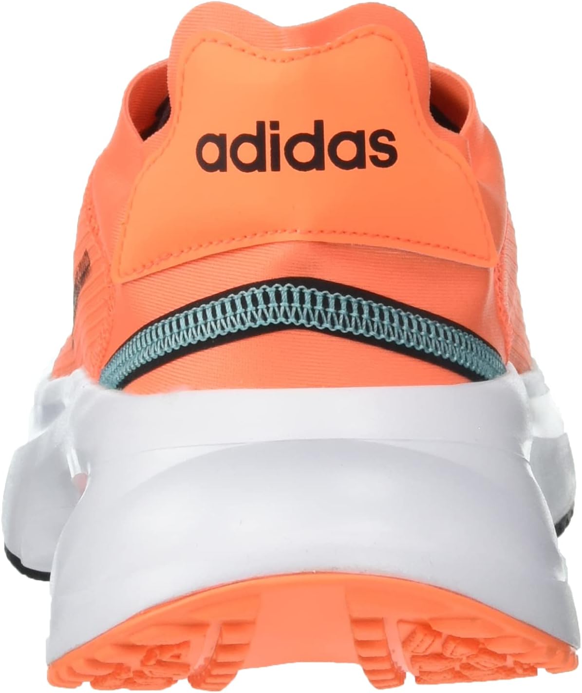 Беговые кроссовки adidas Fluidflash для взрослых, унисекс, черный/оранжевый — фото 3