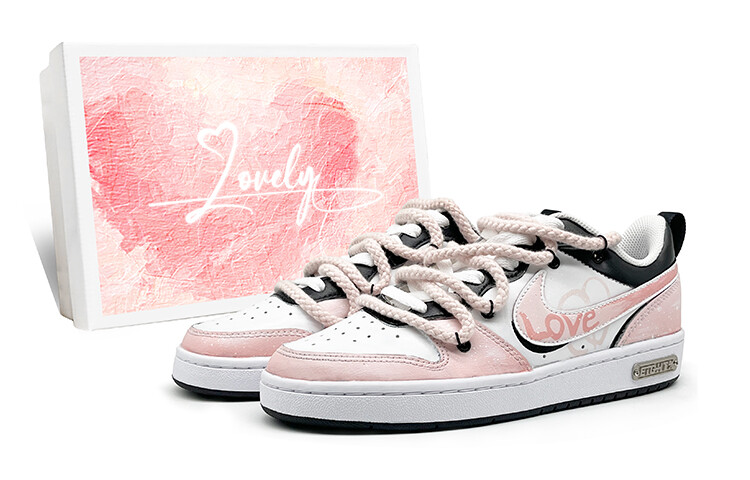 

Женские кроссовки для скейтбординга Nike Court Borough Low, Pink