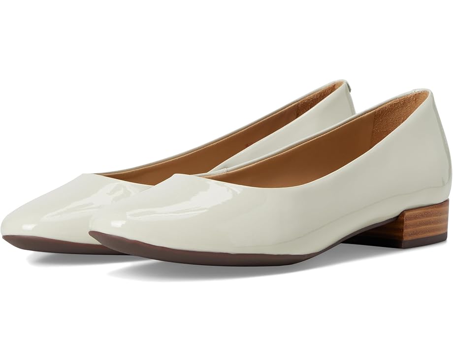 Балетки Marc Joseph New York Madison Flat, цвет Ivory Patent