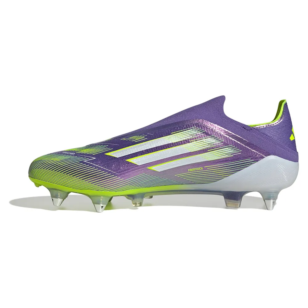 Футбольные бутсы adidas F50 Elite Laceless SG, фиолетовый — фото 3