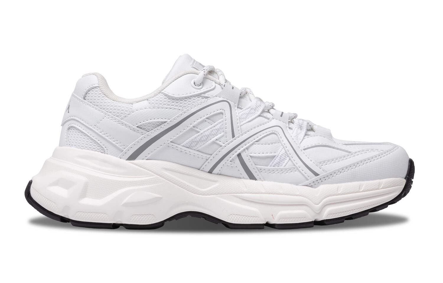 

Кроссовки Kappa Chunky Sneakers Unisex Low-top White, красный
