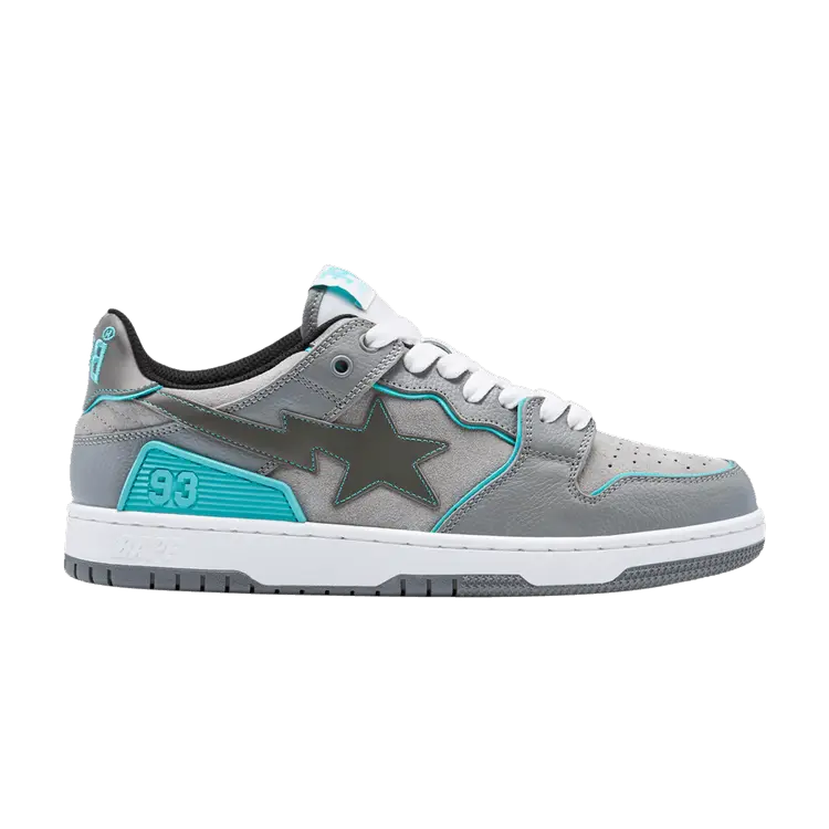 Кроссовки BAPE Wmns Sk8 Sta #2 L, Grey