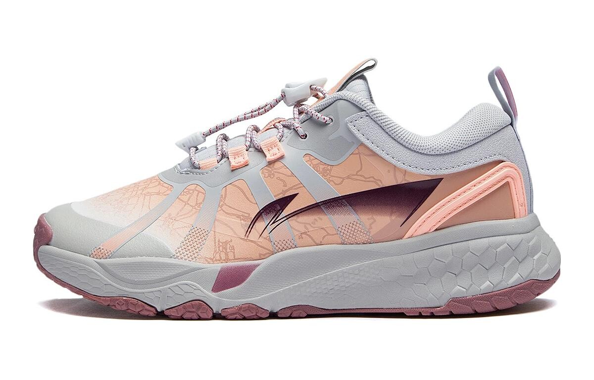 

Кроссовки детские Lite 2.0 GS Low-top серые Lining Young, серый