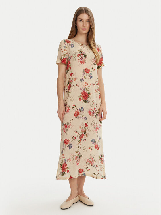 

Летнее платье стандартный крой Giudy 2515221212 Weekend Max Mara, бежевый