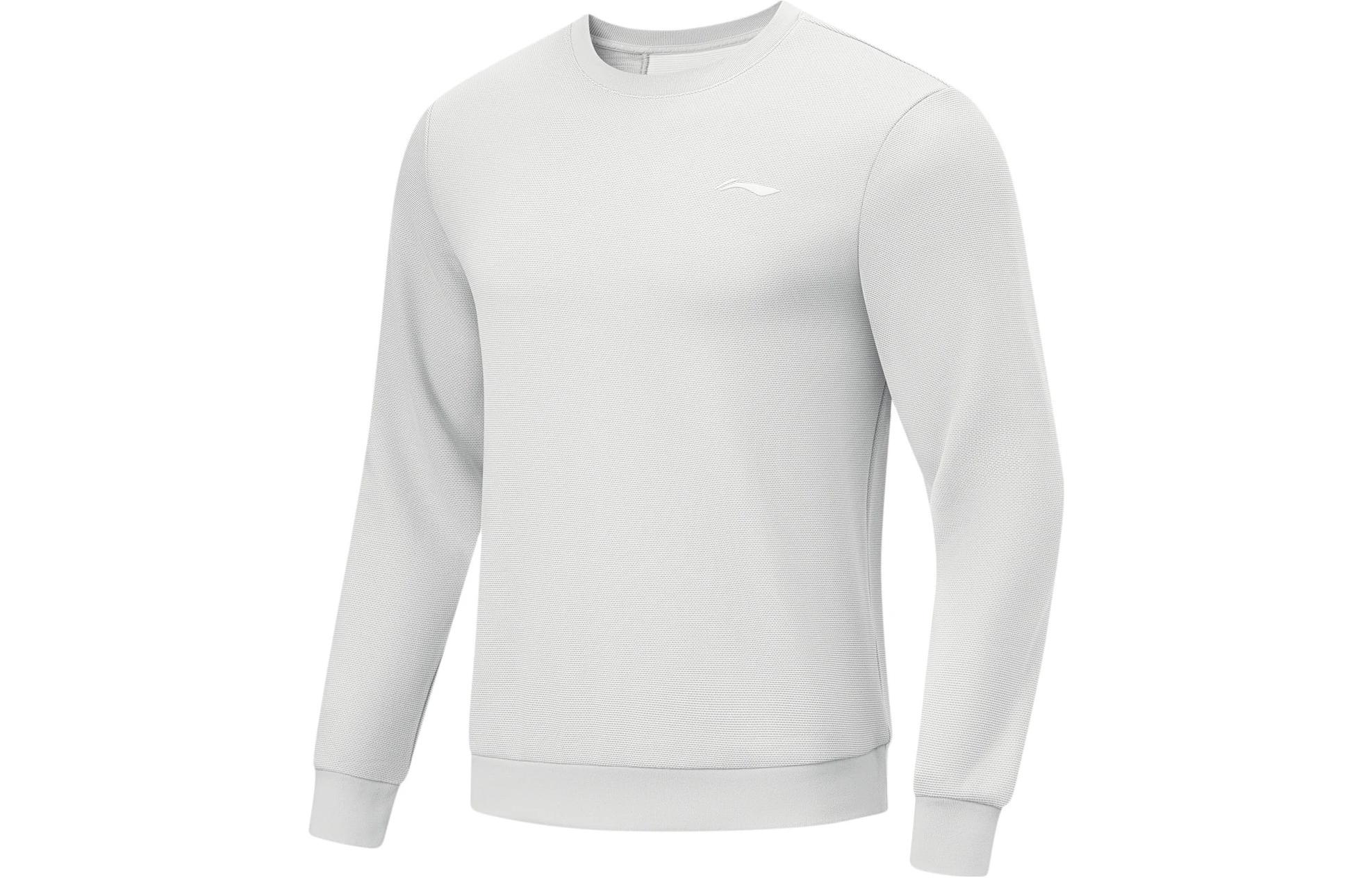 

Мужская толстовка LiNing Fitness Series, смешанные цвета, цвет «речной камень», серый