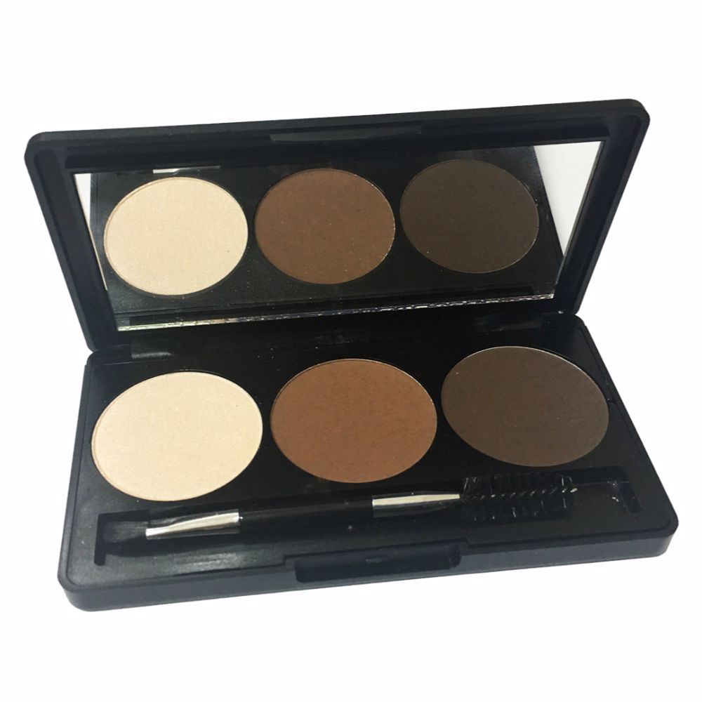 

Тени для век Eyebrow Powder Trío Perssonal, 1 шт.