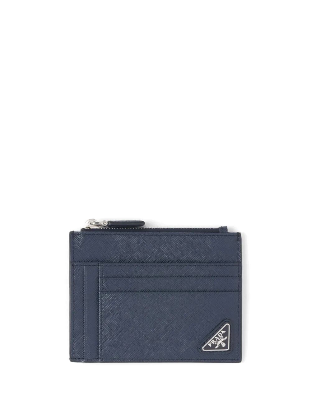 

Картхолдер с логотипом Prada, синий