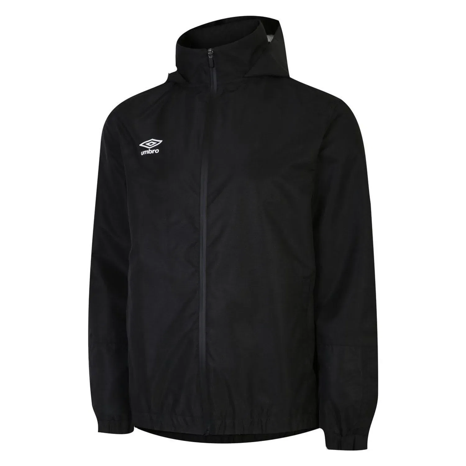 Детская водонепроницаемая куртка с капюшоном Umbro, черный