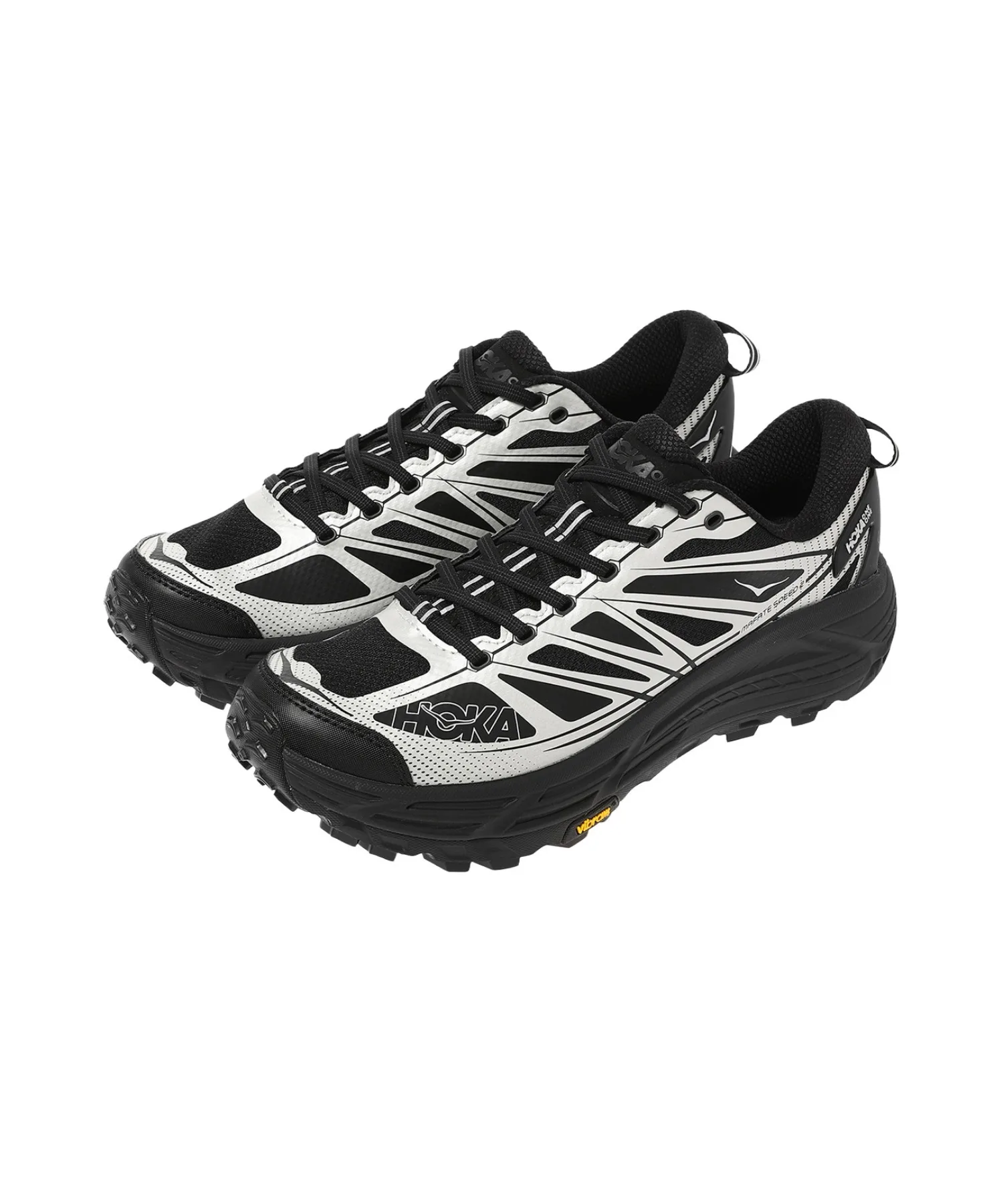 Мужские кроссовки для трейлраннинга HOKA MAFATE SPEED 2 чёрные